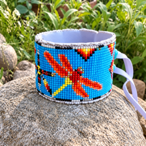 Handgeweven Miyuki Kralenarmband Libellen