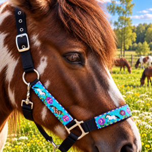 Paardenhalster met Miyuki Kralen - Handgemaakt Western & Cowboy Accessoire