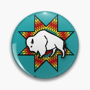 Spelt button - Buffalo Starquilt 55  MM doorsnede MEER INFO