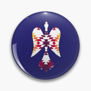 Spelt button - Zwaan 55 MM doorsnede MEER INFO