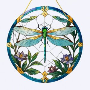 Suncatcher: Libelle van Licht & Natuur